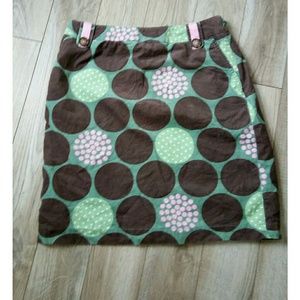 Boden corduroy skirt sz 8R